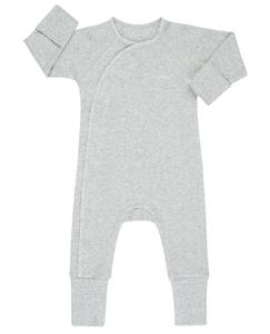 Bonds Essentials: Bonds Pointelle Cozysuit - New Grey Marle