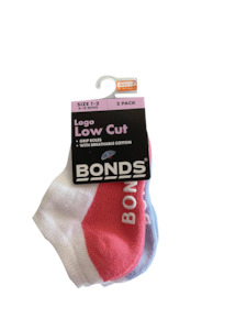60 Off Bonds Clearance: Bonds Baby Logo Low Cut Socks 2 Pack - Pink/Lilac