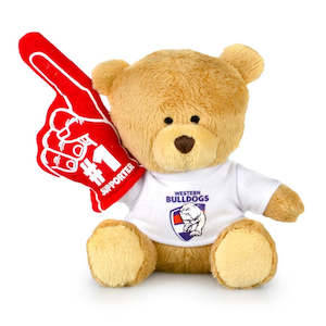 Korimco: Korimco 15cm AFL No 1 Supporter Western Bulldogs Soft Collectible Toy