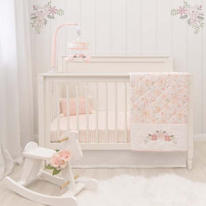 Living Textiles 4 Piece Nursery Set - Meadow