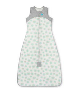 Love To Dream: Love To Dream Organic Cotton Sleep Bag 0.2 TOG - Fishbowl White