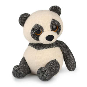 Korimco 23cm Panda Fabulous Pals Kids Animal Soft Plush Stuffed Toy Black 3y+