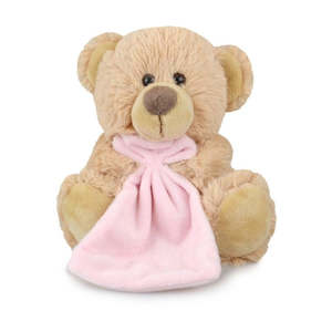 My Buddy Bear 16cm Buddy With Pink Blanket Soft Toy 3y+