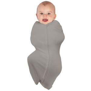 Baby Studio 0.2 TOG Bamboo Swaddlepouch - Warm Grey