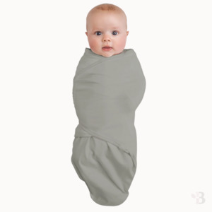 Baby Studio 0.2 TOG Bamboo Swaddlewrap - Warm Grey