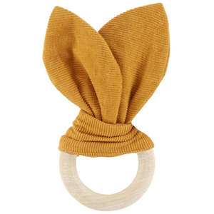 Trixie Teether Rabbit - Ribble Ochre