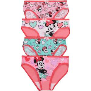 Rio: Rio Disney Girls Minnie Mouse Bikini 4 Pack - Hearts