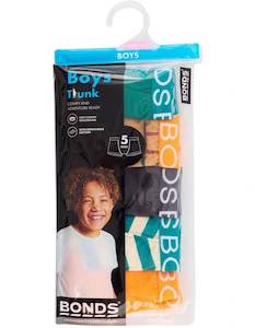 Bonds Boys Trunk 5 Pack - Island Breeze