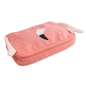 Trixie Pencil Case Rectangular - Mrs. Flamingo