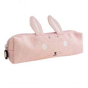 Pencil Case: Trixie Pencil case long - Mrs. Rabbit