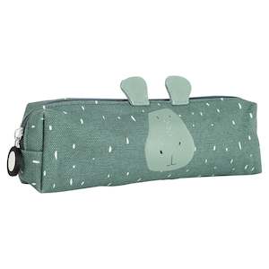 Pencil Case: Trixie Pencil Case Long - Mr. Hippo