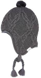 Beanies Hats: Toshi Organic Earmuff Bowie - Charcoal