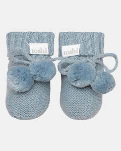 Toshi: Toshi Organic Booties Marley - Storm