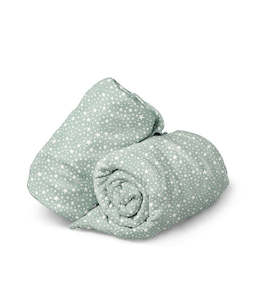 Love To Dream: Love To Dream Fitted Bassinet/Basket Sheet Twin Pack - Green