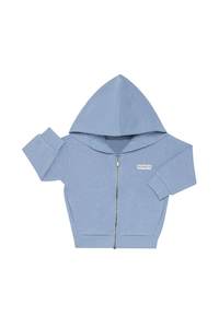 Bonds Trackies: Bonds Tech Sweat Zip Through Hoodie - Mountain Blue