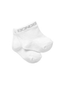 Bonds Underwear: Bonds Baby Classics Bootee 2 Pack - White