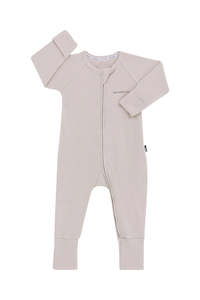 Zippy Flash Sale: Bonds Wide Needle Rib Zippy - Nimbus Cloud