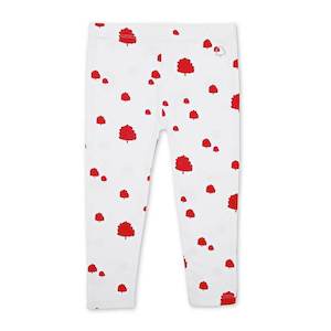 Texas Oak: Texas Oak Red Oak Leggings - Red Oak Print