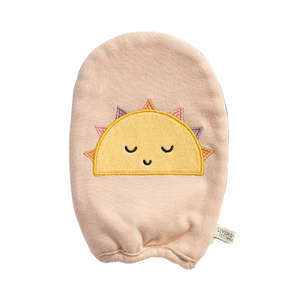 Living Textiles: Living Textiles Organic Bath Mitt - Bohemian Bliss