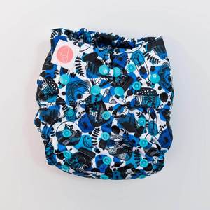 Monarch Classic Reusable Cloth Nappy 2.0 With Snaps - Sea-nery