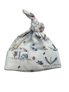 Tiny Twig: Tiny Twig Knotted Beanie - Hibernation