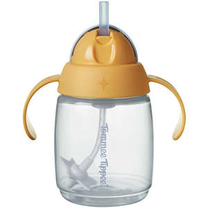 Tommee Tippee: Tommee Tippee Trainer Straw Cup 300ml 6m+ - Orange