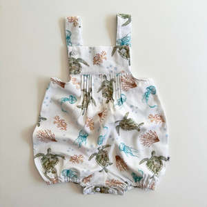 Dukes The Brand Ezra Unisex Overalls - Sea Animals Print