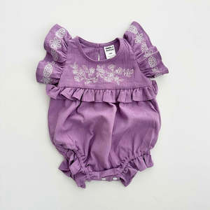 Dukes The Brand: Dukes The Brand Violet Playsuit