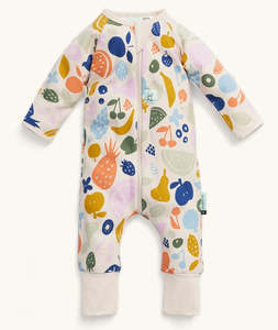 ergoPouch Australia Long Sleeve Layers 1.0 TOG - Fruit Salad