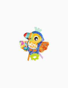 Teethers: Playgro Crinkle Blankie Tamika Toucan