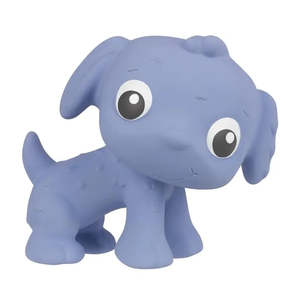 Playgro Eco Play Natural Rubber Pooky Puppy Purple