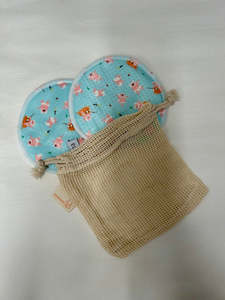 Monarch Non-Slip Organic Bamboo Breast Pads - Adventure Time