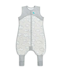 Love To Dream Organic Cotton Sleeveless Sleep Suit 0.2 TOG - Grey Daydream