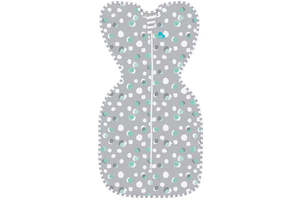Love To Dream Swaddle Up™ Original Cotton 1.0 TOG - Polka Grey