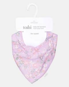 Toshi Baby Bib Bandana - Athena/Lavender