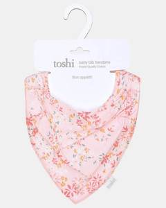 Toshi Baby Bib Bandana - Athena/Blossom