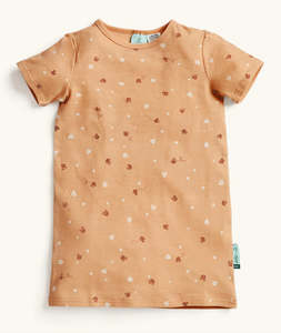 ergoPouch Australia Kids Short Sleeve Sleep Shirt 0.2 TOG - Honey Bees