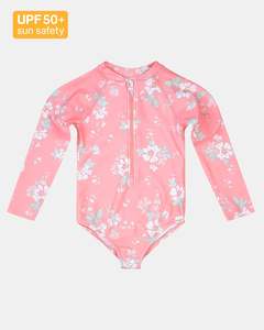 Toshi Swim Kids Bodysuit Classic - Scarlet