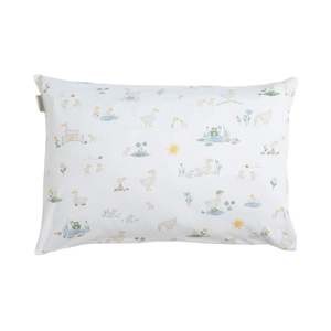 Living Textiles: Living Textiles Organic Toddler Pillowcase - Goosey Goosey