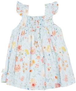 Toshi Baby Dress Secret Garden - Sky