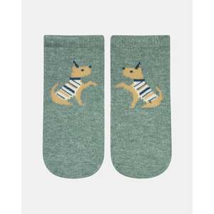 Toshi Organic Socks Ankle Jacquard - Lapdog