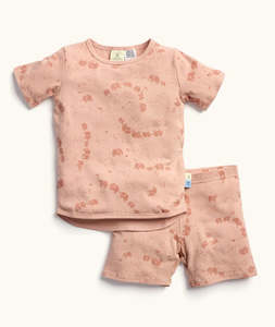 ergoPouch Australia Short Sleeve Pyjamas 0.2 TOG - Elephant Parade
