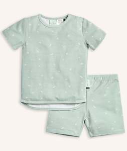 ergoPouch Australia Short Sleeve Pyjamas 0.2 TOG - Sage