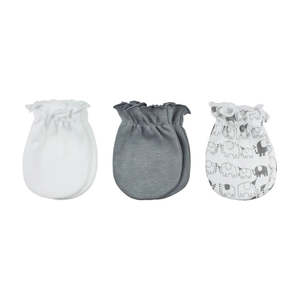 Playette 3 Pack Fashion Mittens Elephant