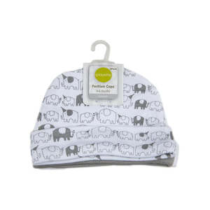 Playette 3 Pack Fashion Caps Elephant