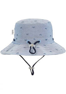 Toshi: Toshi Sunhat Cycling - Chambray