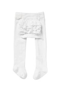 Baby And Kids Socks: Bonds Baby Frilly Tights - White