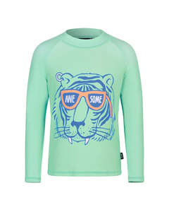 Rock Your Kid Rash Vest - Green Tiger