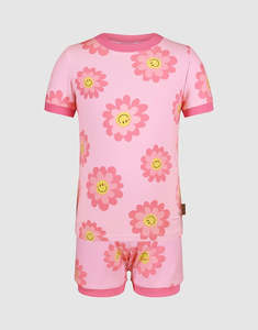 Rock Your Kid Frida Sleep Set - Pink Daisy