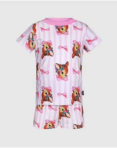 Rock Your Kid Pippa Sleep Set - Pink Candy